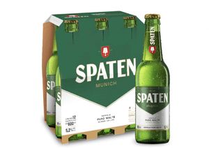 Caixa Spaten 330 ml Long Neck com 6 un