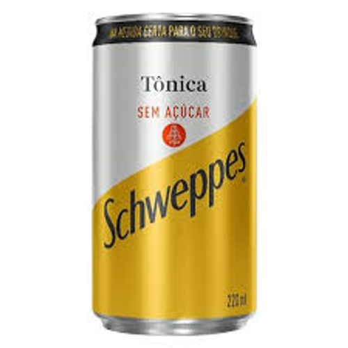 Agua Tonica Schweppes sem açucar 310 ml 