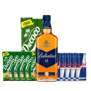Combo Whisky Ballantines 12 Anos 5/5