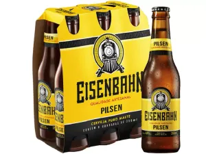 Caixa Eisenbahn Pilsen 355 ml Long Neck com 6 un
