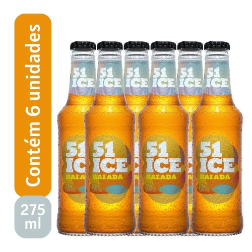 Caixa Ice 51 Balada com 06 unidades