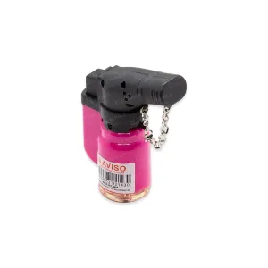 Maçarico Firestar Chama Dupla Rosa