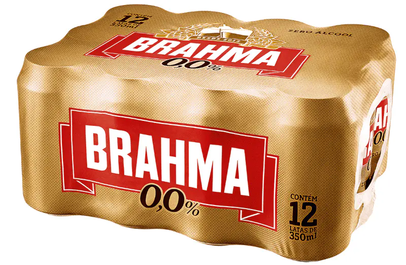 Caixa Brahma Zero Álcool 350 ml com 12 un