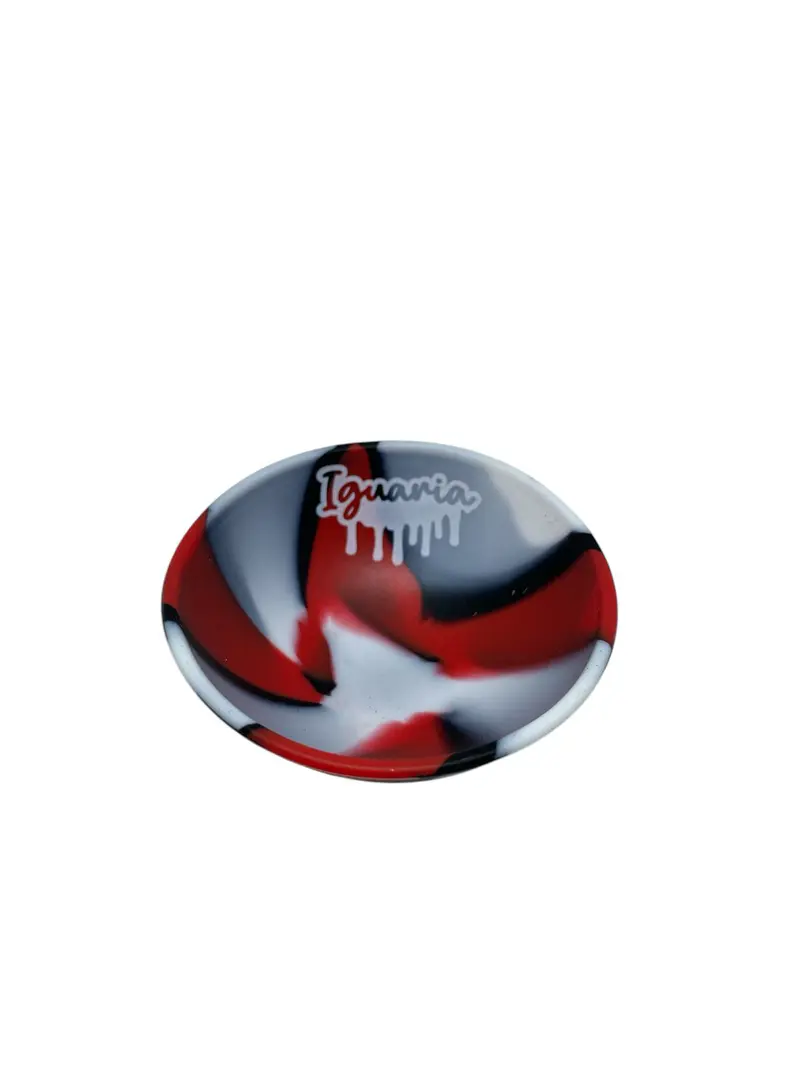 Cuia de Silicone Iguaria - Vermelho e Branco
