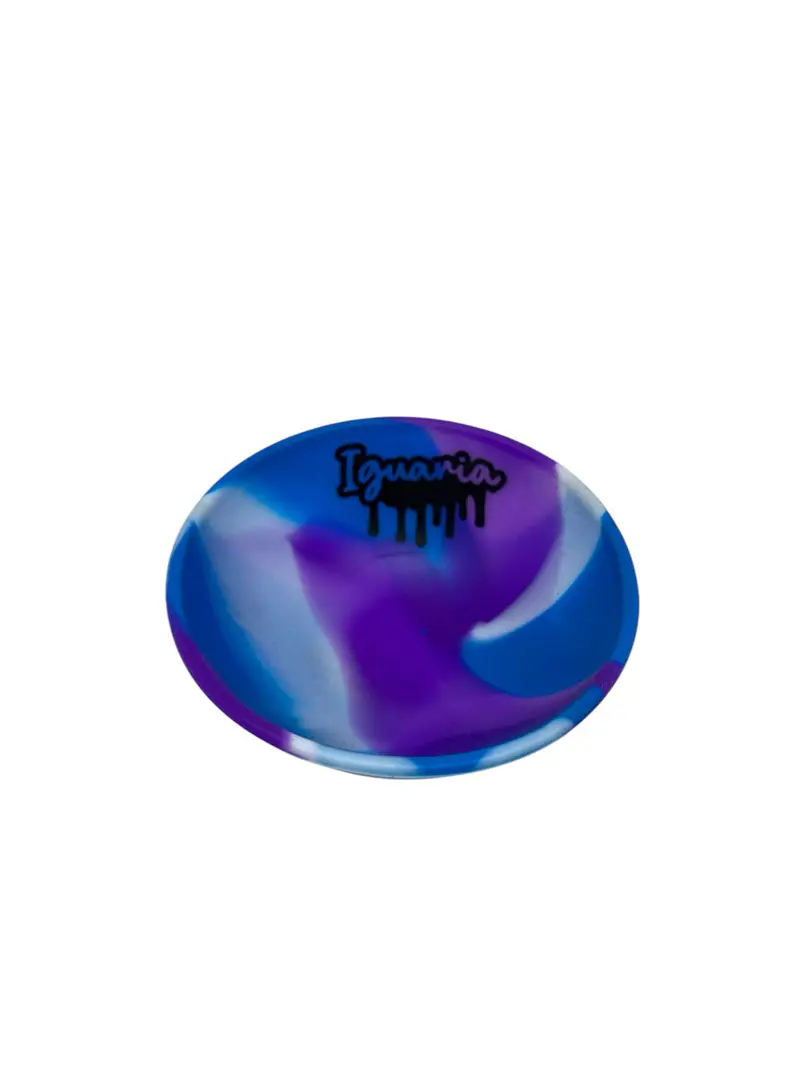 Cuia de Silicone Iguaria - Roxo e Azul