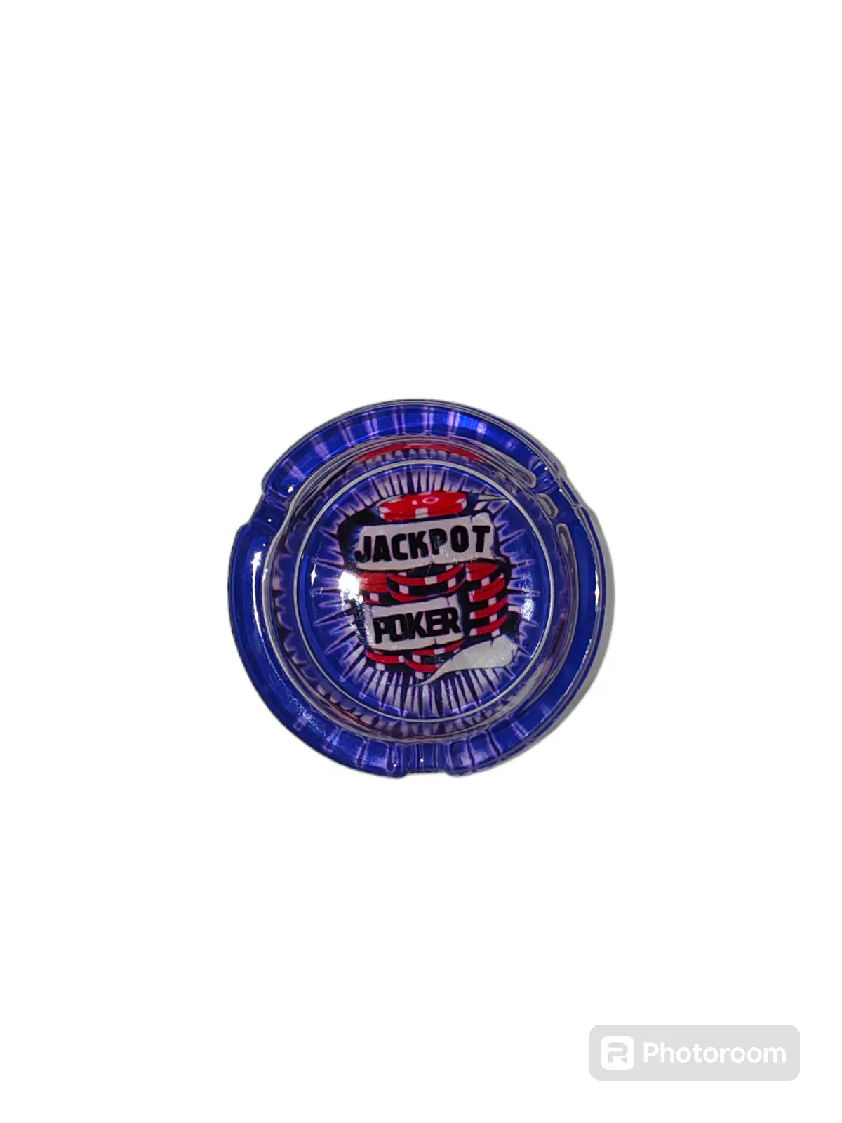 Cinzeiro de Vidro Jack Poker
