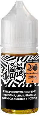 Born to Vape Papaya Peach 20 mg