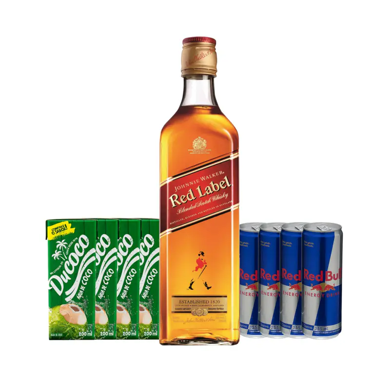 Combo Whisky Red Label 4/4