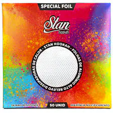 Papel Aluminio Stan Hookah 50 Folhas