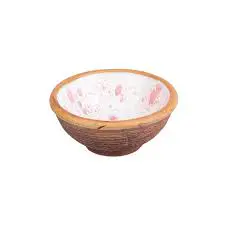 Cuia Cerâmica Mo Brisa Rosa