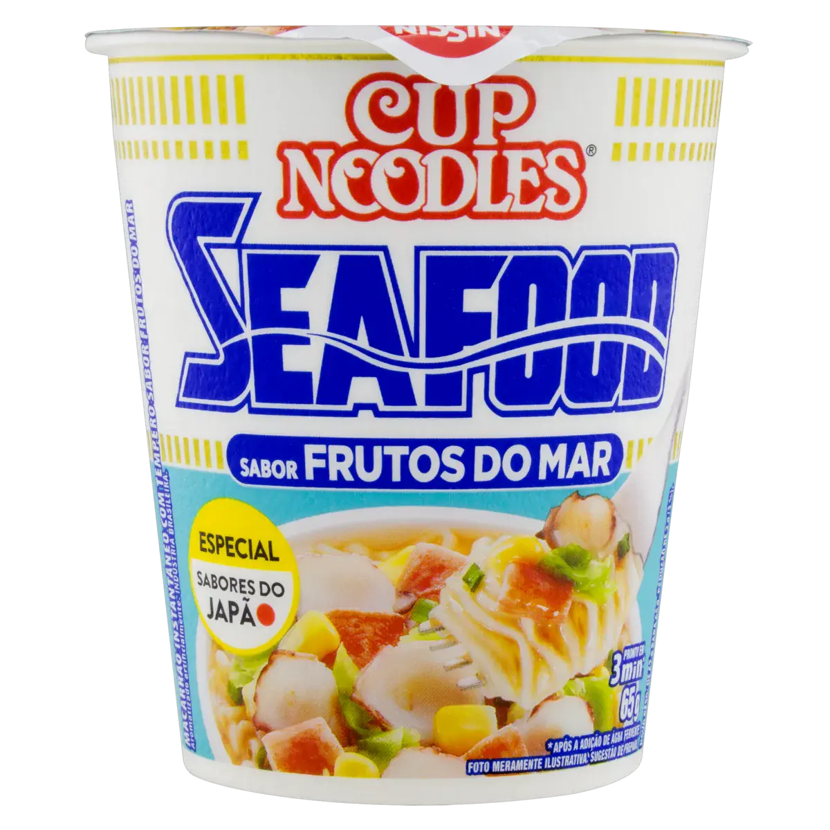 Cup Noodles Frutos do Mar