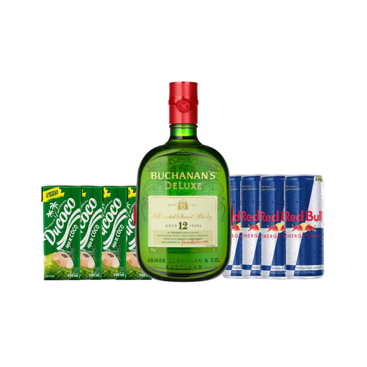 Combo Whisky Buchanans 4/4