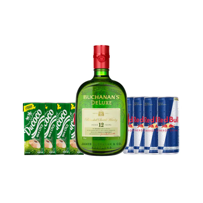 Combo Whisky Buchanans 4/4
