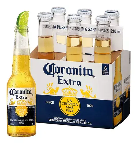 Caixa Coronita 210 ml com 6 un