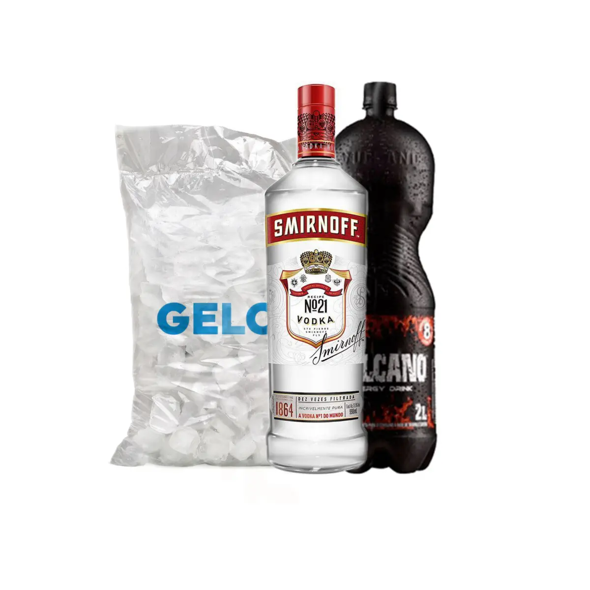 Combo Smirnoff Com Vulcano