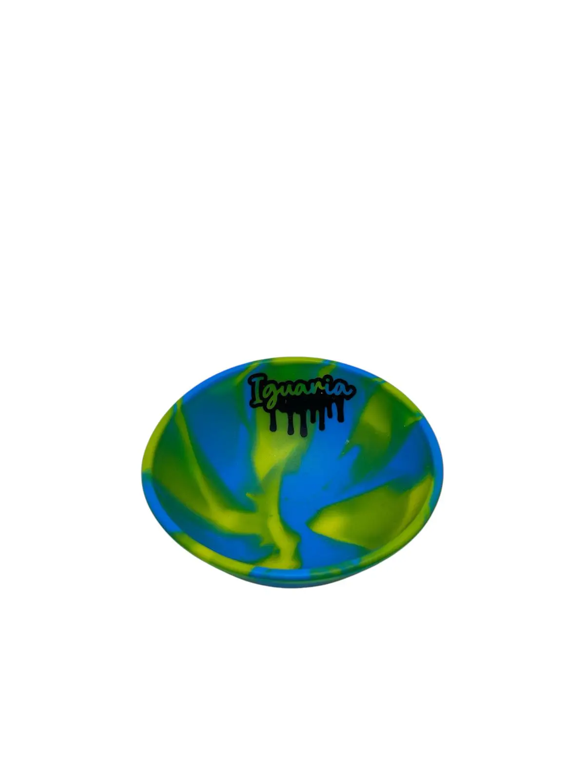 Cuia De Silicone Iguaria - Verde e Azul