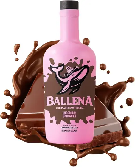 Licor Ballena Chocolate Caramelo 750ml