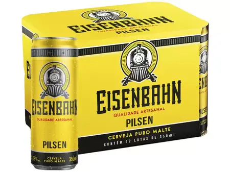 Caixa Eisenbahn 350 ml Slim com 12 un