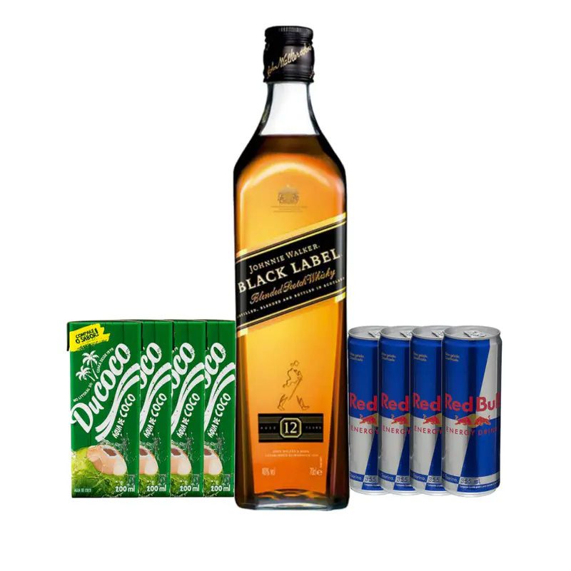 Combo Whisky Black Label 4/4