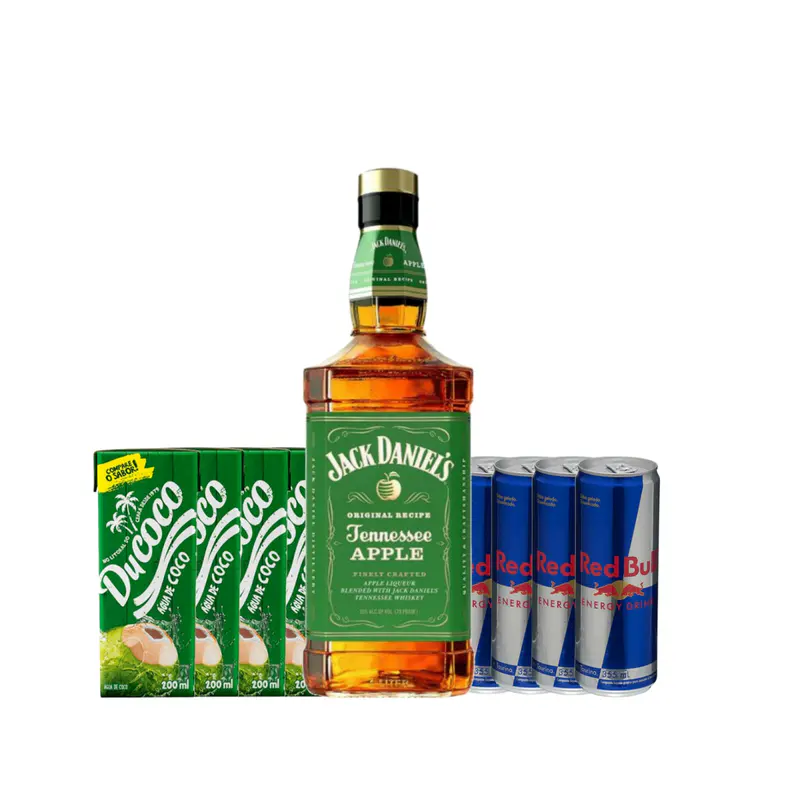 Combo Whisky Jack Daniels Apple Green 4/4