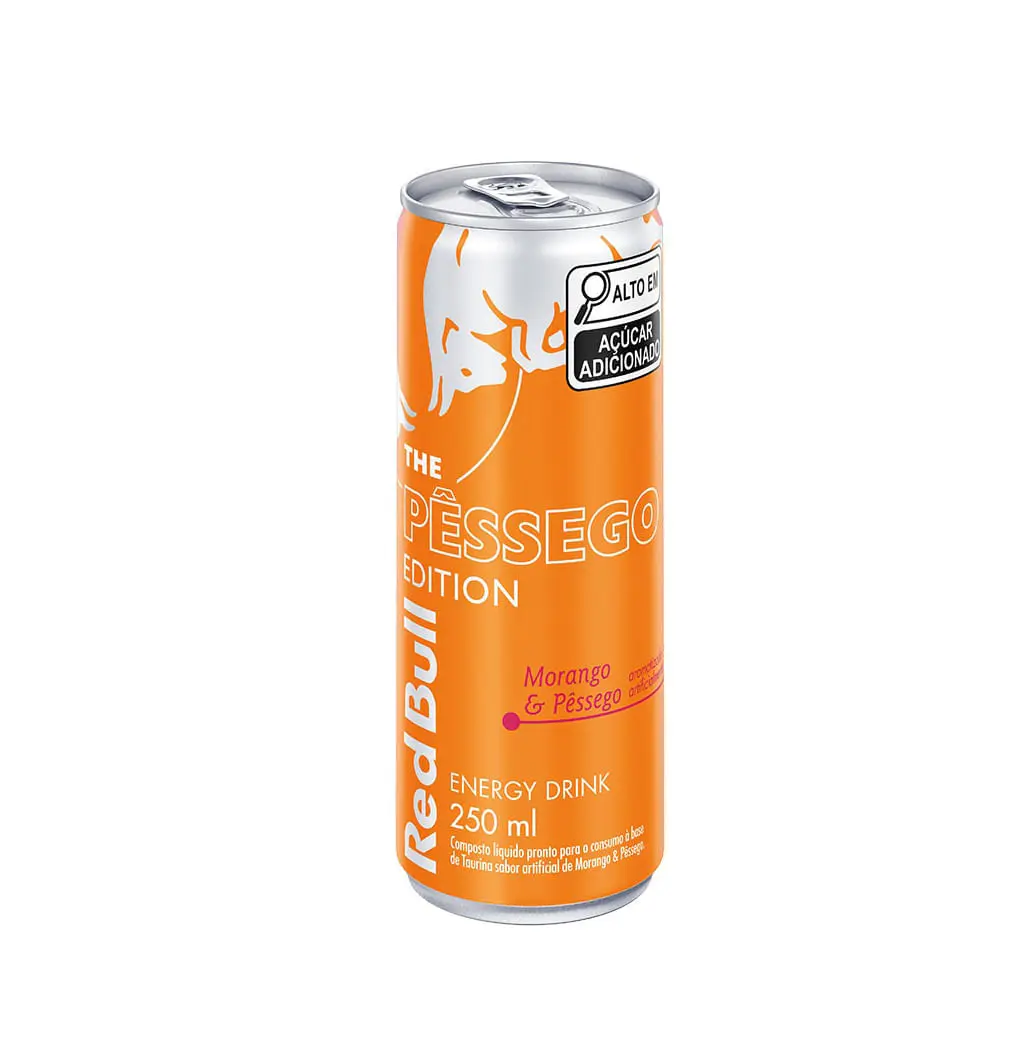 Red Bull Pessego e Morango 250 ml