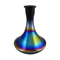 Vaso Star Hookah preto Espelhado 26cm 