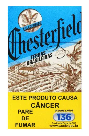 Chesterfield Terras Brasileiras Azul Carteira