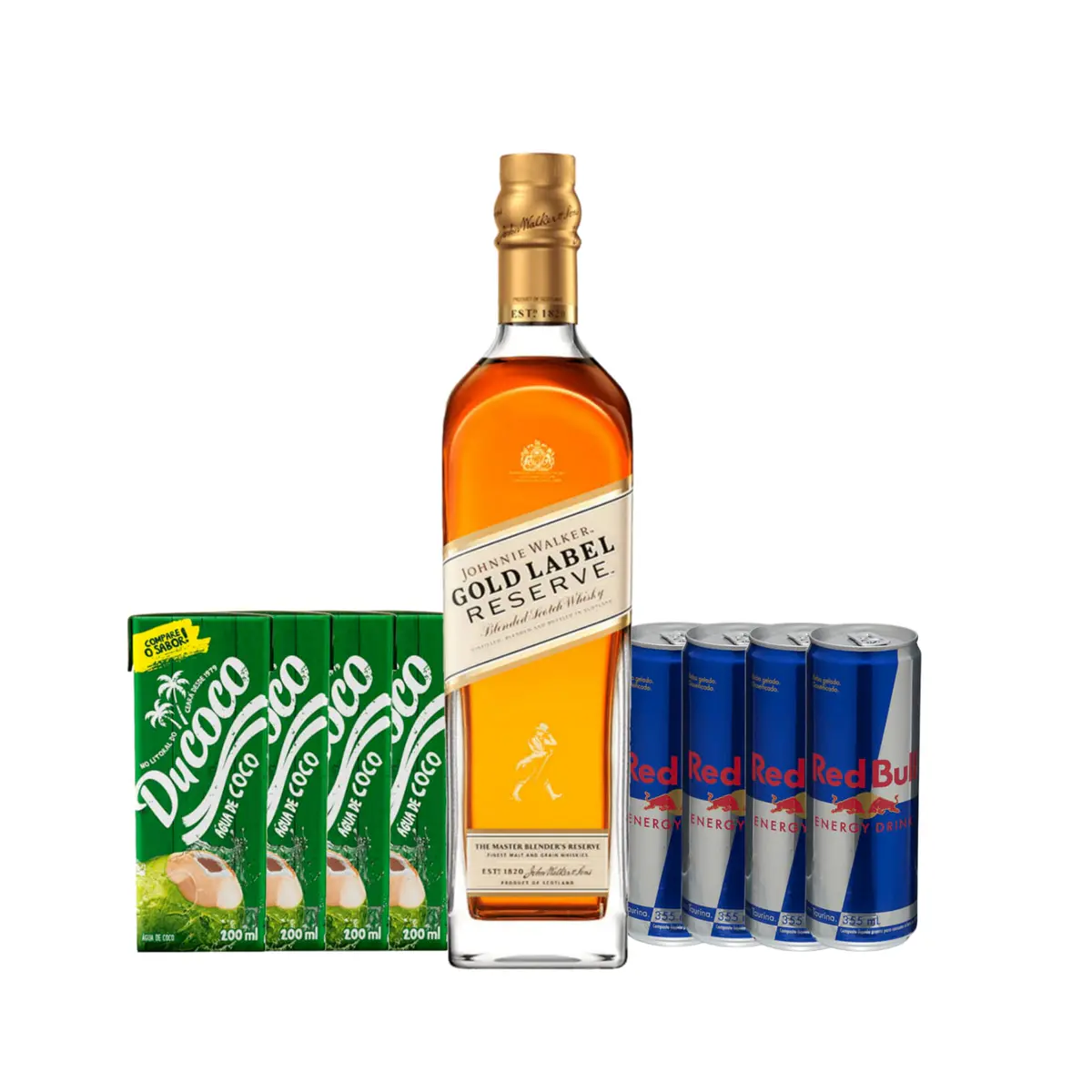Combo Whisky Gold Label 4/4