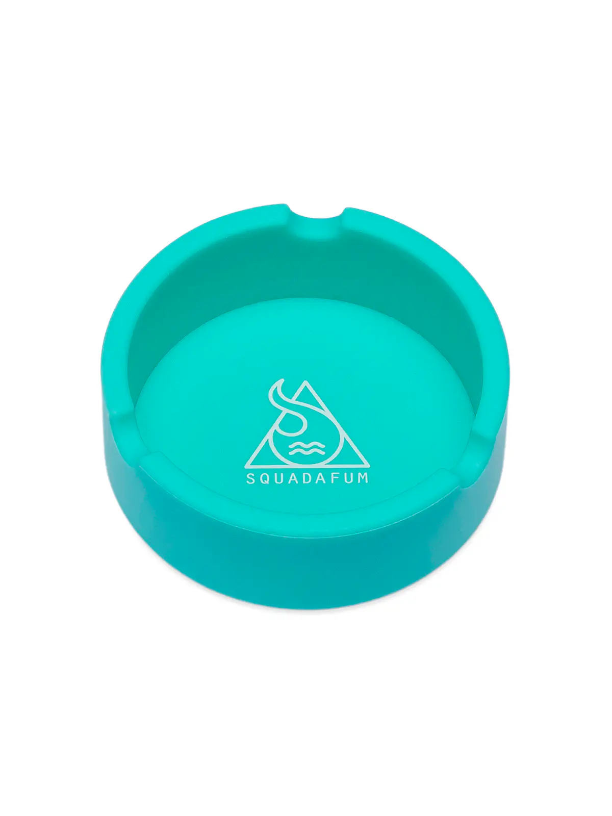 Cinzeiro Squadafum Redondo Verde Água